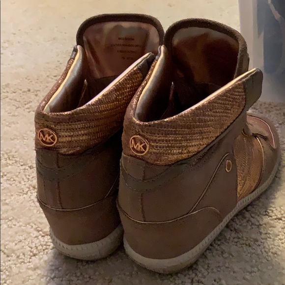 Michael Kors wedge high top sneakers - Picture 4 of 5